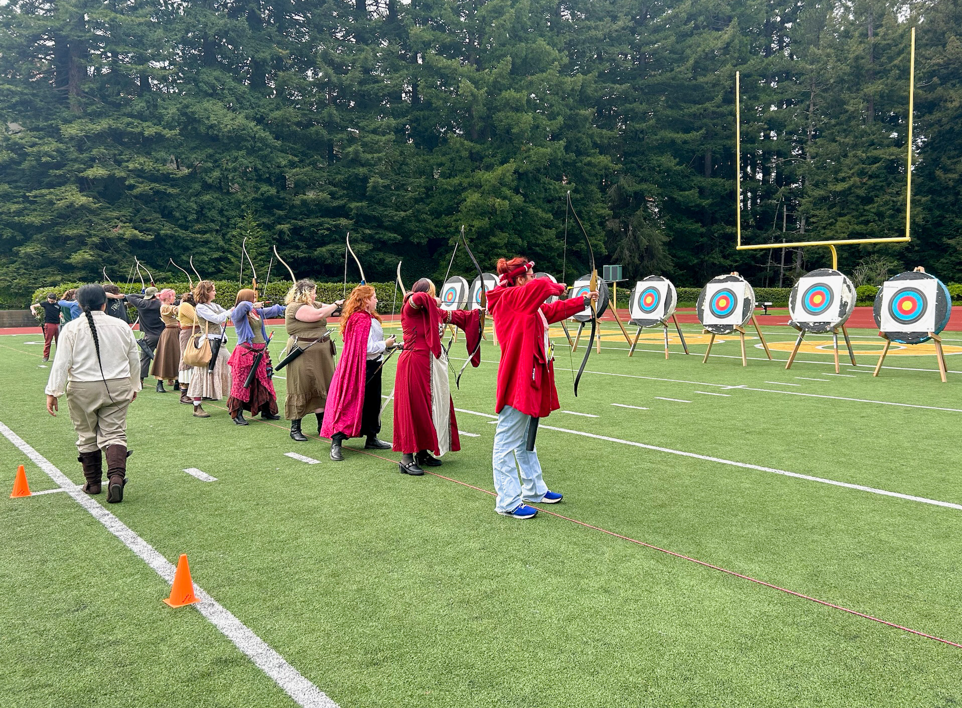 Huzzah! Clubs lay siege to Redwood Bowl with campus renaissance fair
