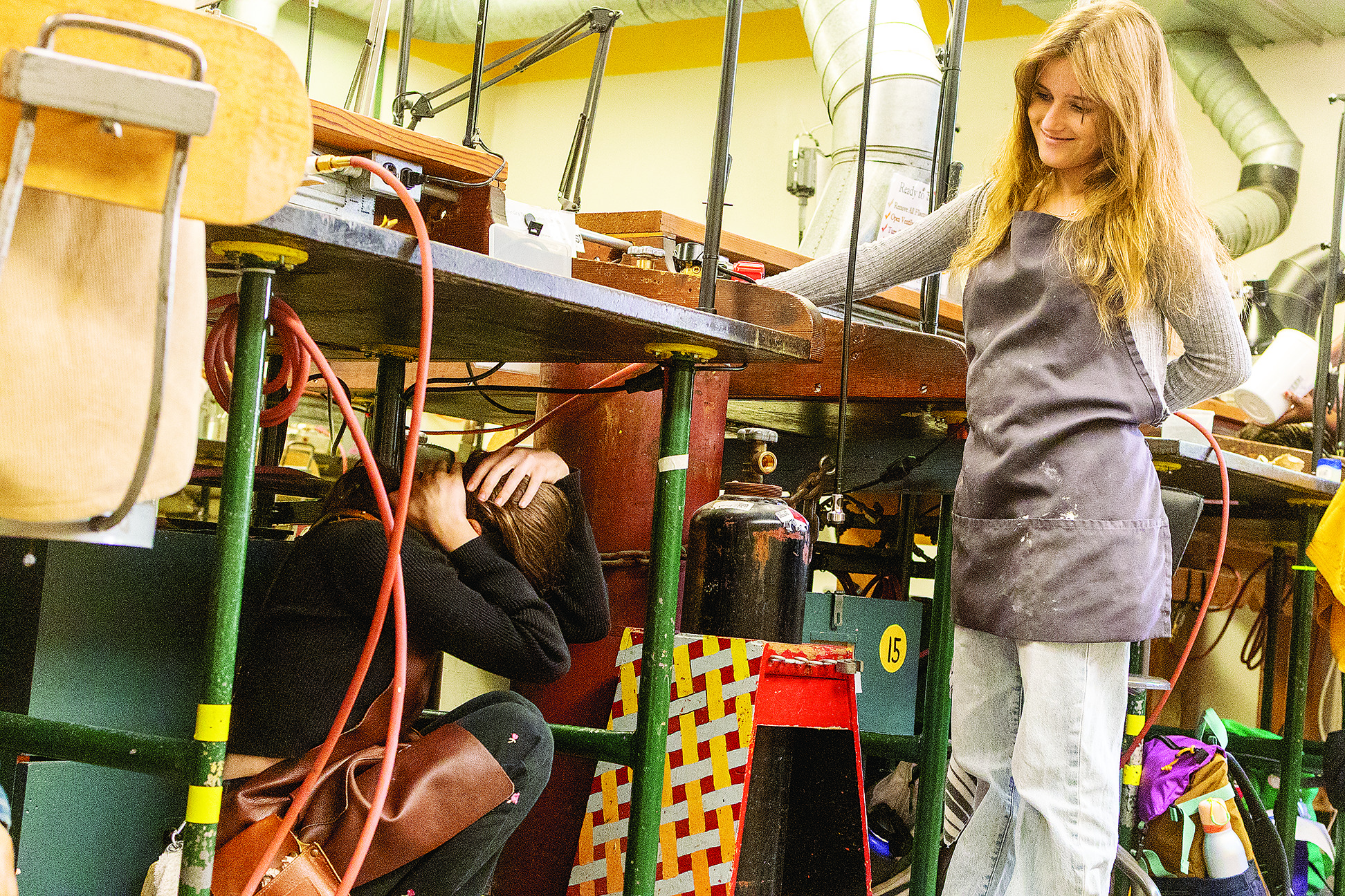 ShakeOut shakes up campus Jewelry Lab