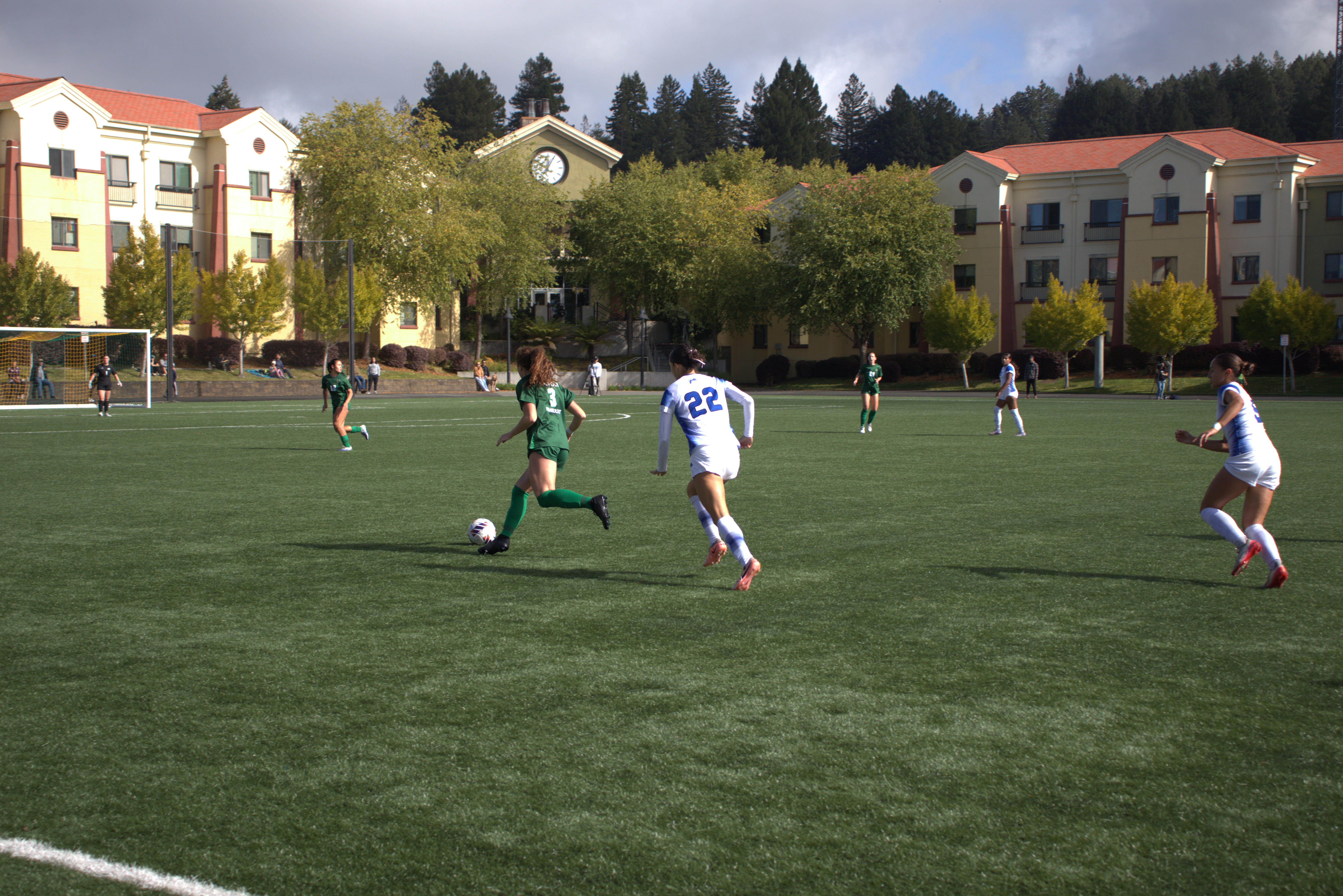 Emotional match for Lumberjacks’ soccer during Senior Day