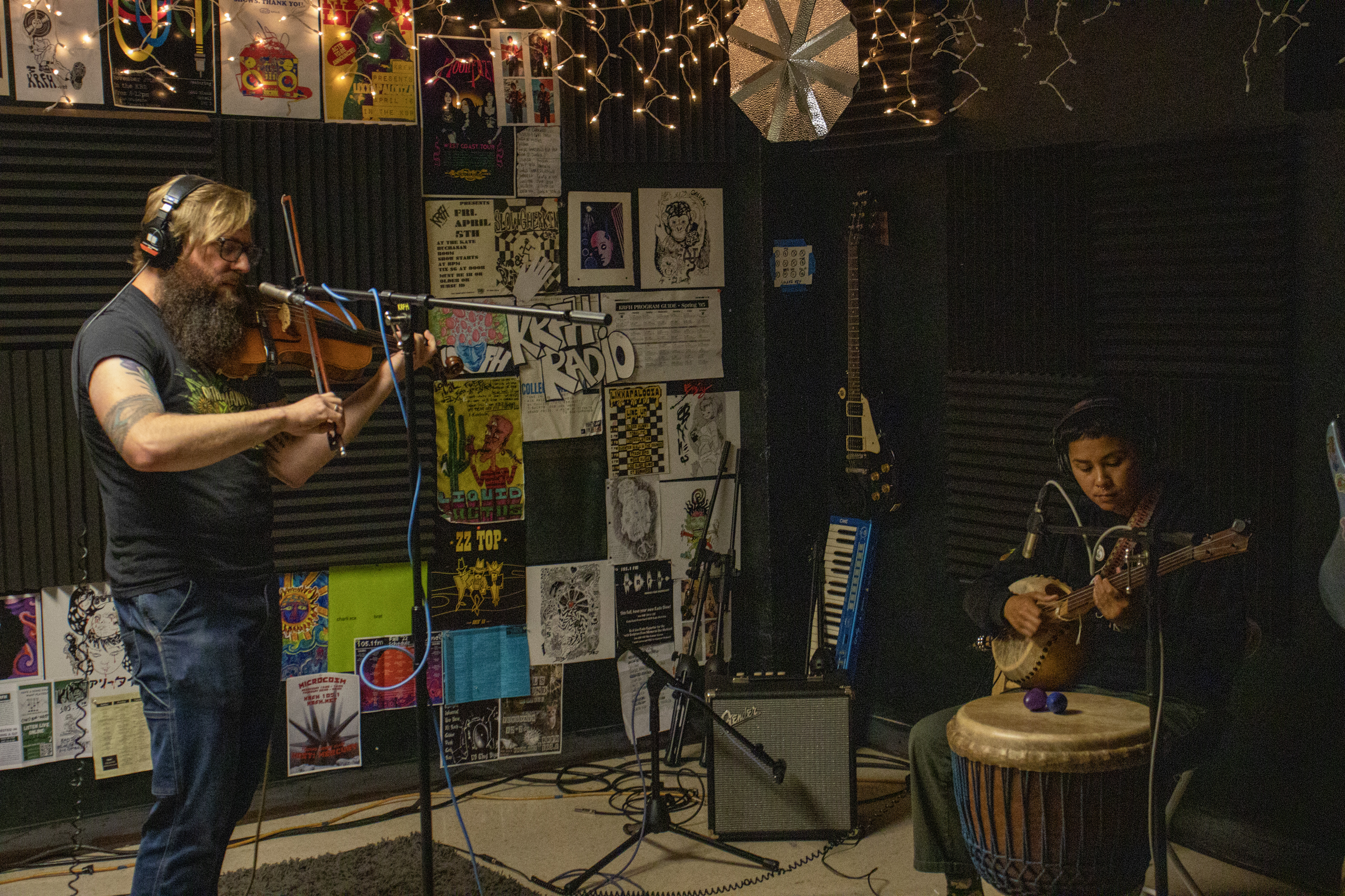 Local LIXX featured Wounded Animal live on air for a ‘bard-core’ special