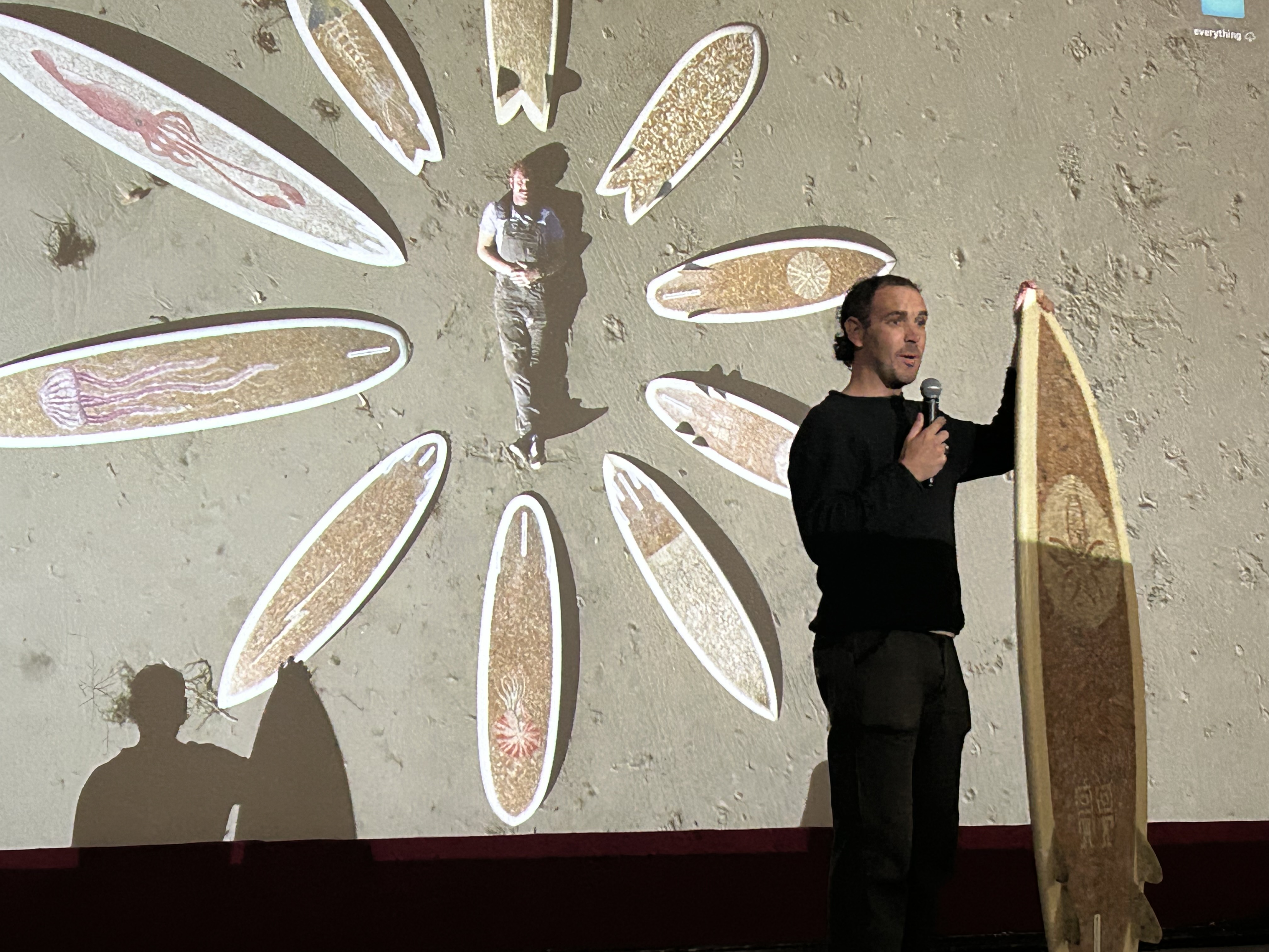 Surfrider show Cigarette Surfboard film