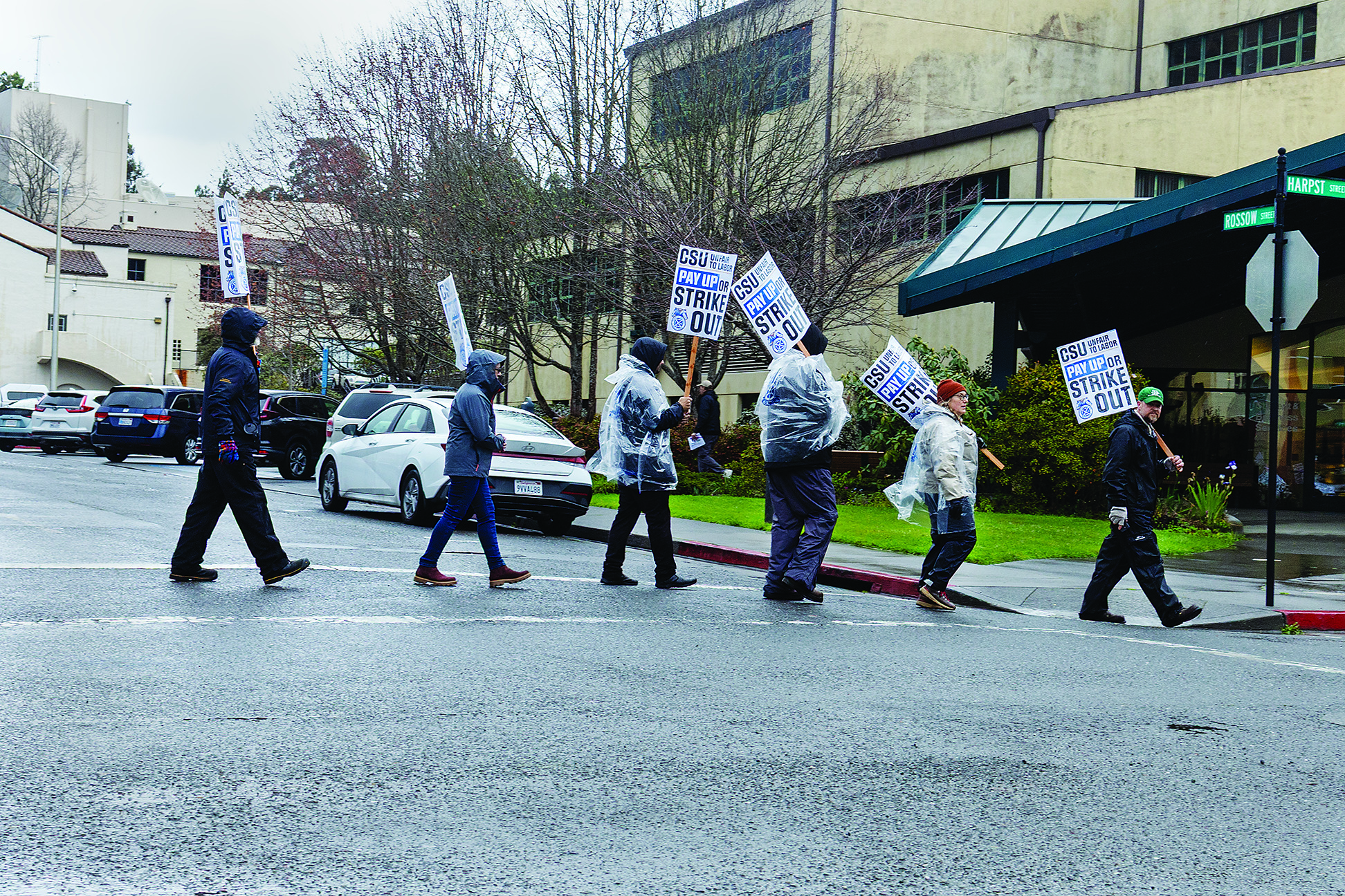 Teamsters step up and strike for salary steps