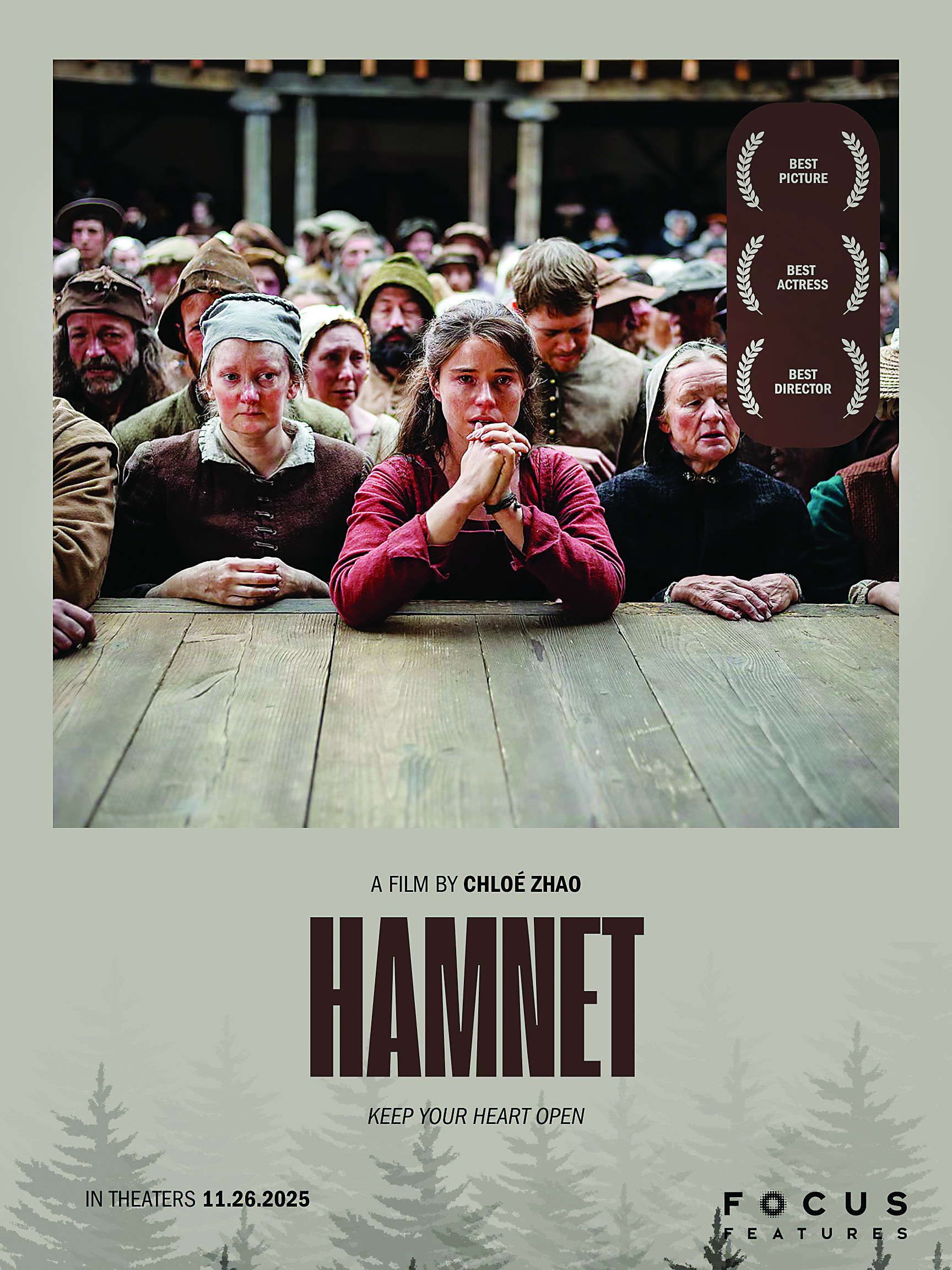 Hamnet is an intentional look into grief through art