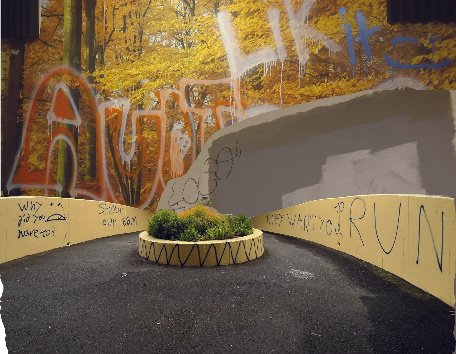 Graffiti persists after pricey cover-ups 