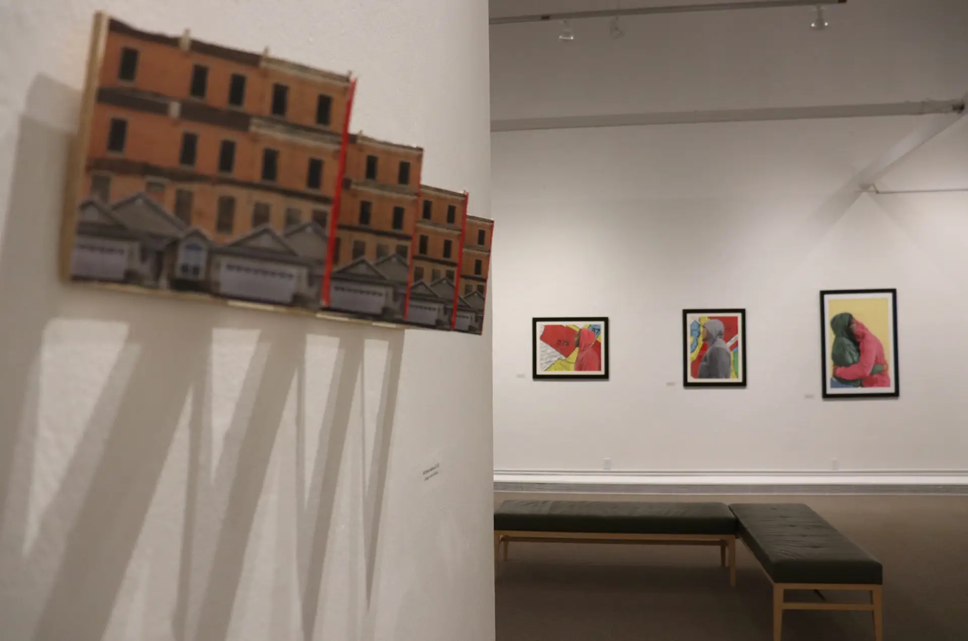 Margins in Red at Reese Bullen Gallery
